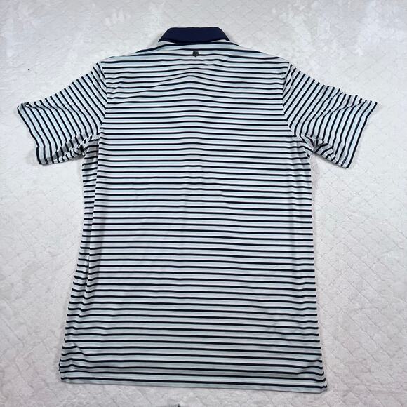 Greyson Arenal Short Sleeve Polo Shirt Breathable Quick Dry Blue Aqua Men Sz Lg - Picture 5 of 7